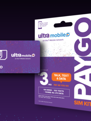Ultra Mobile Pay As You Go SIM Card