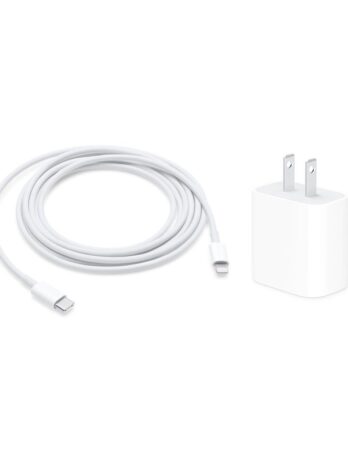 Apple USB-C to Lightning Cable (2M) A1702 & Apple USB-C 20W Power Adapter A2305